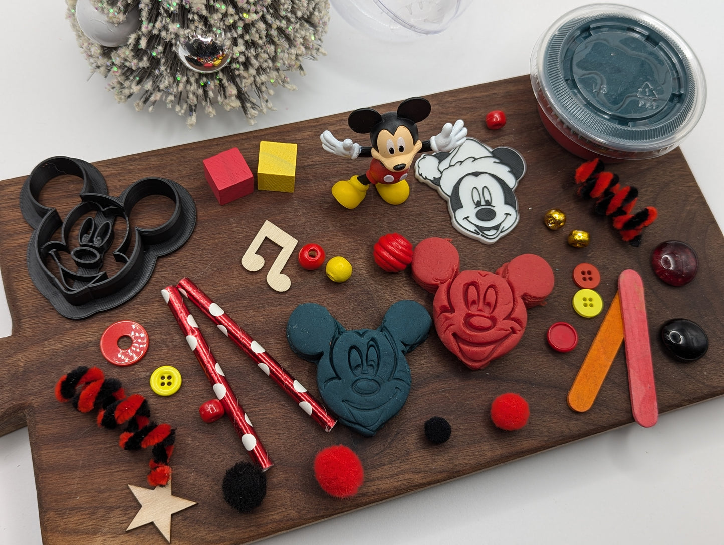 Mickey Mouse Sensory Ornament