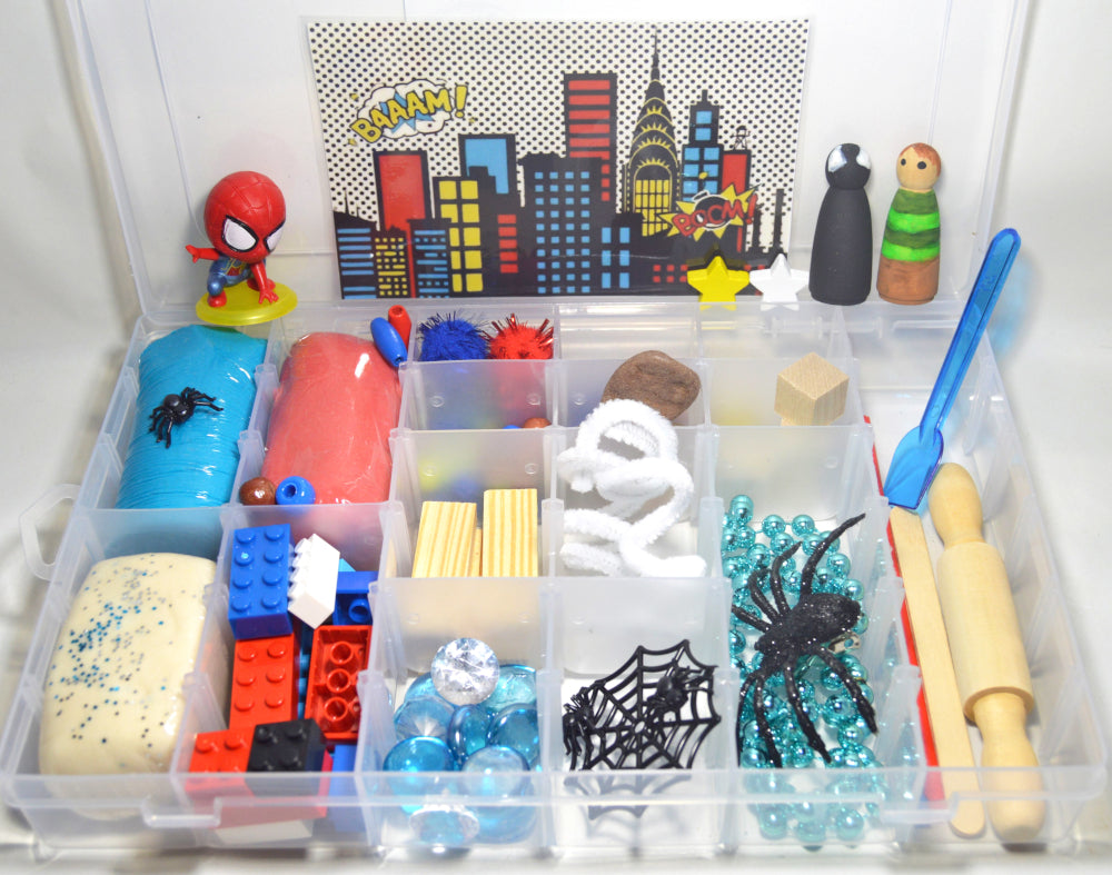 Spiderman Sensory Kit - Main Image