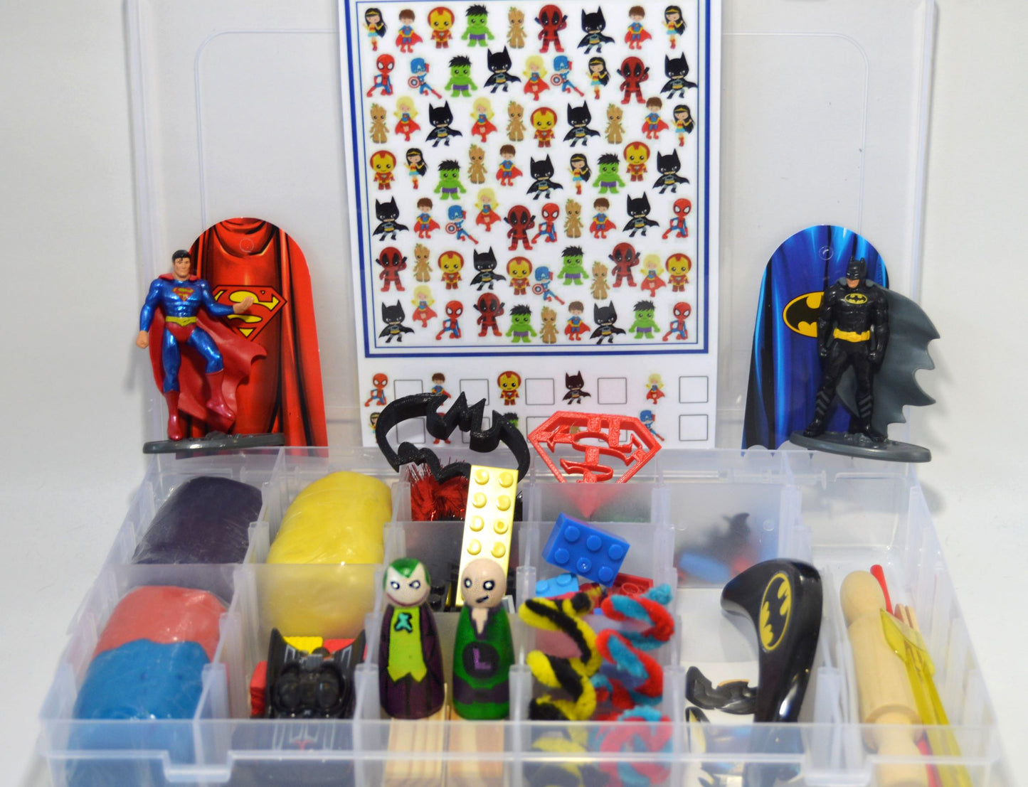Batman & Superman Sensory Kit