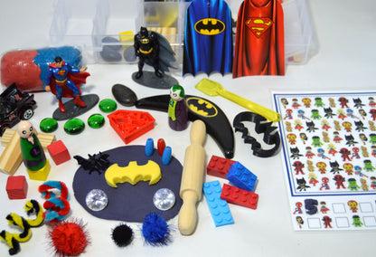 Batman & Superman Sensory Kit