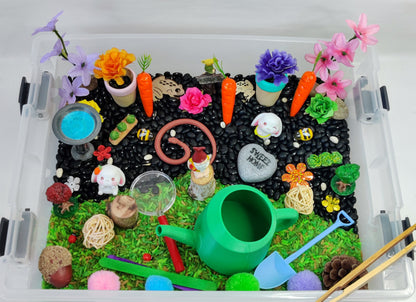 Spring Garden Sensory Bin