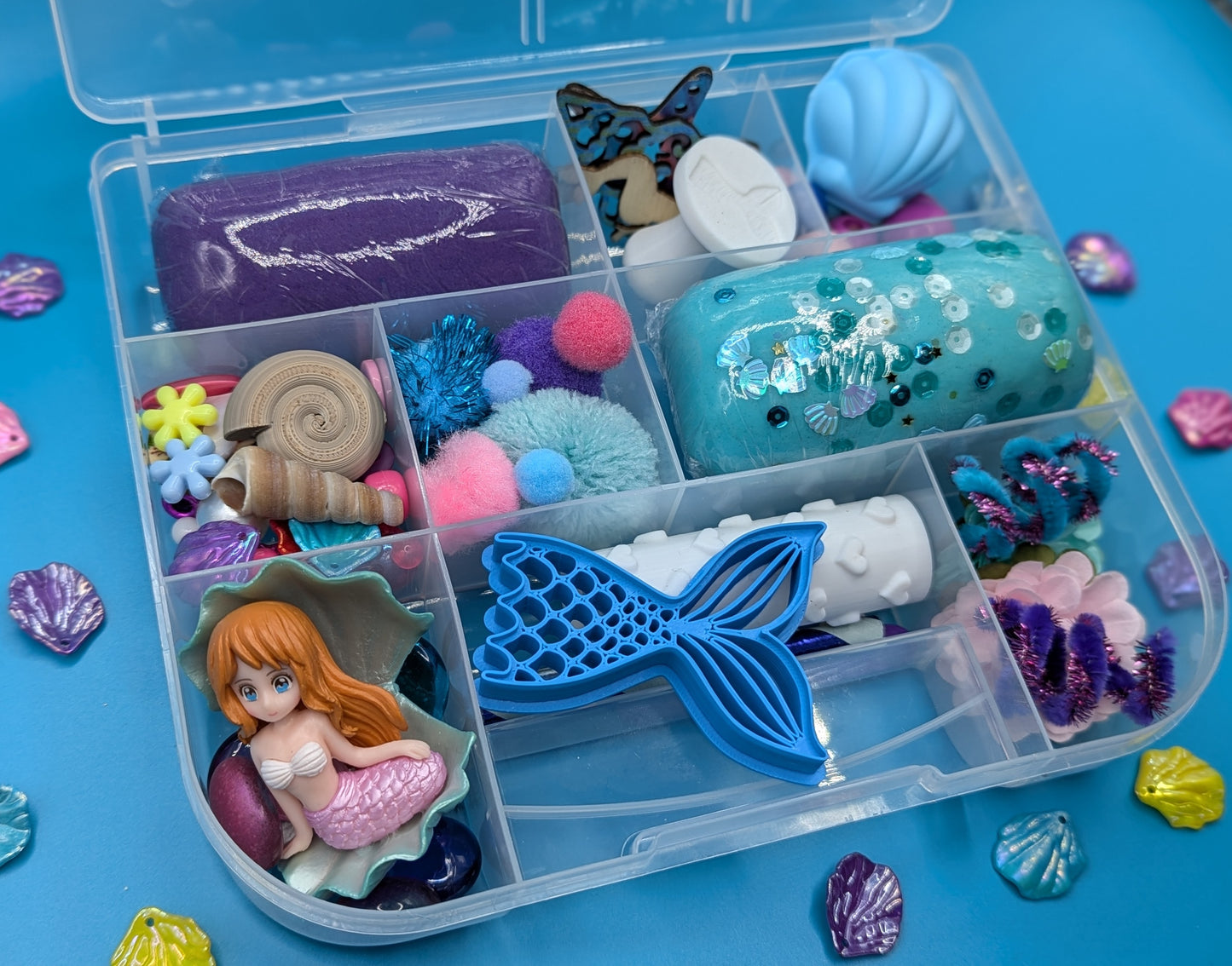 Mini Mermaid Play Dough Kit