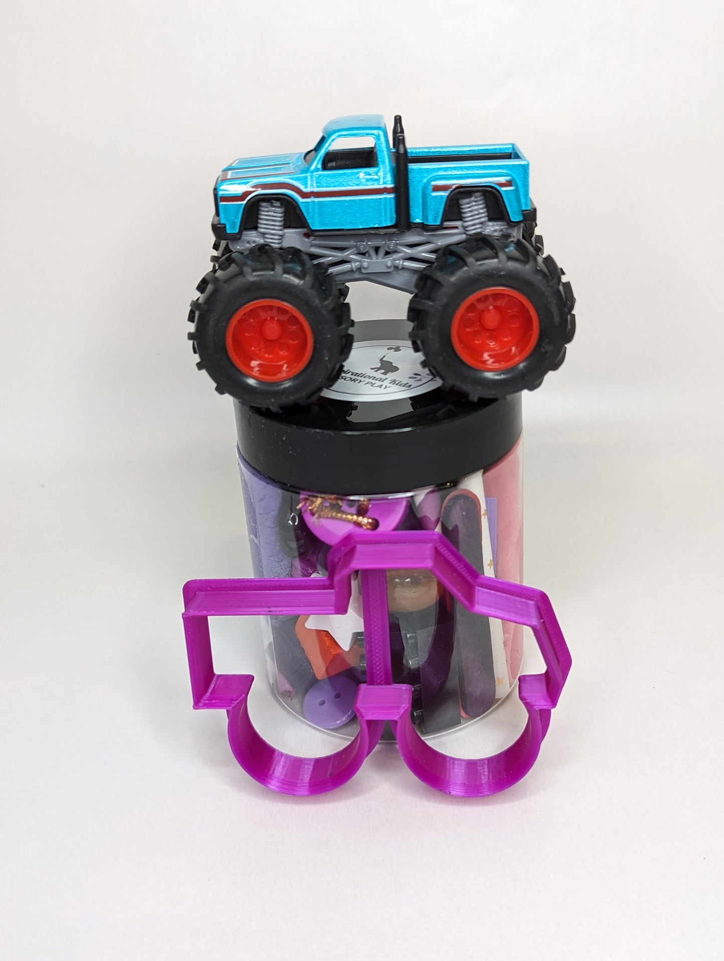 Monster Truck Play and Dough Jar
